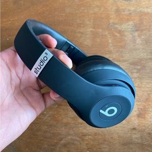 beats studio 3 wireless black